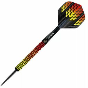 Dart szett steel Winmau Firestorm Flame Parallel 24g, 90% Gravírozott kép