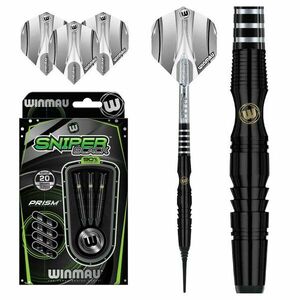 Dart szett soft Winmau Sniper Black 20g, 90% kép