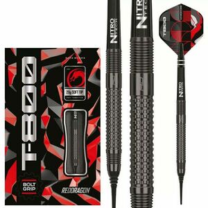 Dart szett soft Red Dragon T-800 18g, 90% Gravírozott kép