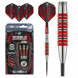 Dart szett Winmau Steel Diablo 24g, 90% kép