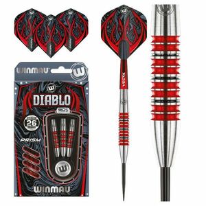 Dart szett Winmau Steel Diablo 26g, 90% kép