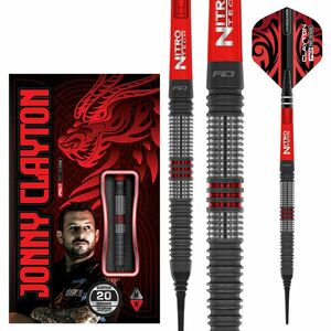 Dart szett soft Red Dragon Jonny Clayton Hiraeth 20g, 90% Gravírozott kép
