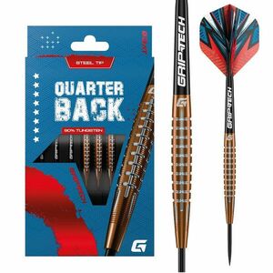 Darts szett GOAT Quarterback V1 steel 23g 95% Gravírozott kép