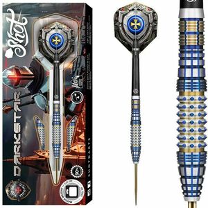 SHOT Future Knights Darkstar darts szett, steel, 23g, 90% Gravírozott kép