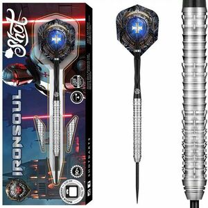 SHOT Future Knights Ironsoul darts szett, steel, 23g, 90% Gravírozott kép