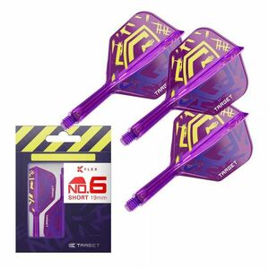 Darts toll és szár egyben Target K-Flex Luke Littler World Champion, no6 toll és rövid szár kép