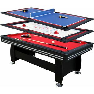 pool biliárd asztal Northstar Trikala 7' léghoki és ping pong feltéttel kép