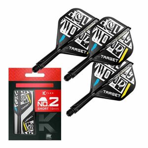 Darts toll és szár egyben Target K-Flex Chris Dobey, no2 toll és rövid szár kép