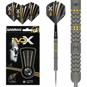 Darts szett steel Winmau MvG Evo-X 24g, 90% kép
