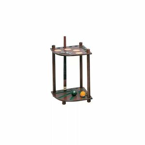 Dákótartó álló, 8 dákóhoz mahagóni kép