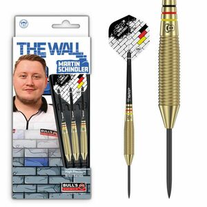 BULL'S Martin Schindler Natural Brass Steel Dart, 23g kép