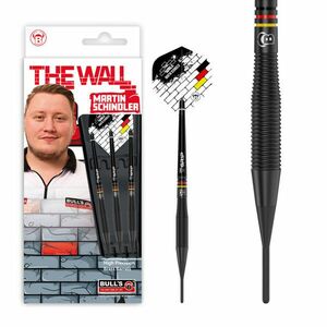 Dart szett BULL'S Martin Schindler Black Brass Soft black brass 18gr kép
