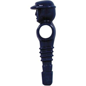 csocsó bábú Buffalo Solid Blue Soccerman with Cap (16mm-es rúdhoz) kép