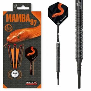 Dart szett BULL'S Mamba-97 M6 Soft 18g 97% Gravírozott kép