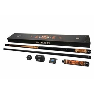 Billiard dákó csomag, Pool, EVO Luna Maxbing Edition, Golden Crest Full szett, 12.5mm, 3/8x10 kép