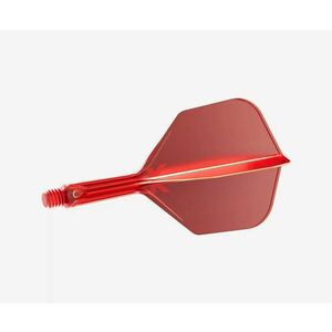 DARTS TOLL ÉS SZÁR EGYBEN TARGET K-FLEX PIROS, NO6 TOLL ÉS KÖZEPES SZÁR kép