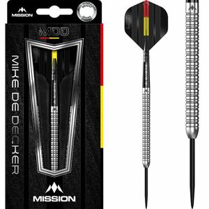 dart szett Mission steel Mike De Decker 24gr, 95% Gravírozott kép