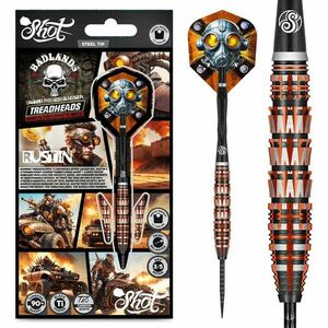 Darts szett Shot steel Badlands Rustin 24gr 90% wolfram kép