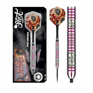 darts szett Shot steel, Barbora Hospodarska 2.0, 23gr, 90% Gravírozott kép