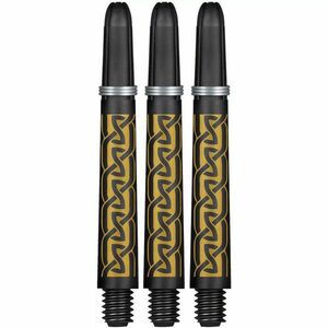 Dart szár hosszú Shot Koi Carbon Helioknot, arany 48mm kép