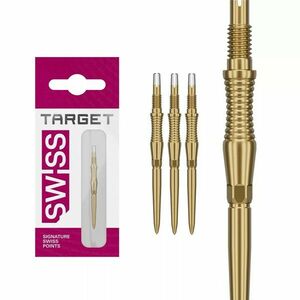 Darts fémhegy TARGET Swiss Storm RST, arany 30mm kép