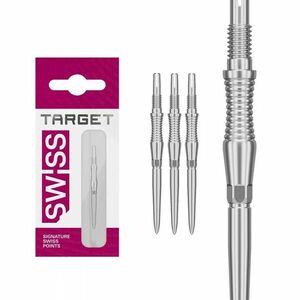 Darts fémhegy TARGET Swiss Storm RST, ezüst 30mm kép