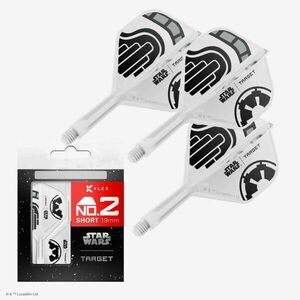 Darts toll és szár egyben Target Star Wars K-Flex Stormtrooper No2, hosszú kép