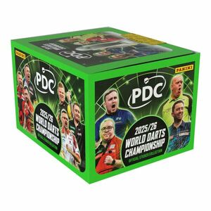 Panini PDC World Darts Championship 2025/26 - csomag 325 matricával (65 tasak, egyenként 5 matricával) ) kép
