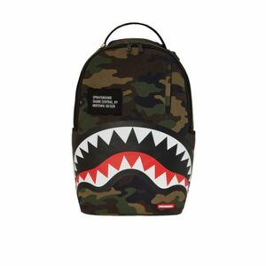 Táska SPRAYGROUND Shark Central Camo Backpack 20L green kép
