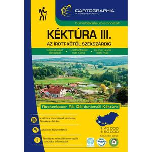 Cartographia Kéktúra III. turistakalauz (Dél-Dunántúl) kép