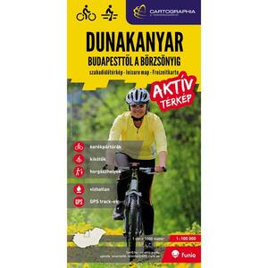 Cartographia Dunakanyar, Budapesttől a Börzsönyig aktív térkép 1: 100 000 kép