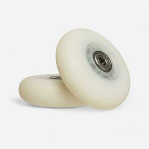 Oxelo Fitnesz görkorcsolya kerék 76 mm, 82A, csapággyal, 2 db, világít kép