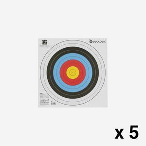 Geologic Céltábla íjászathoz, 40X40 cm, 5 db kép