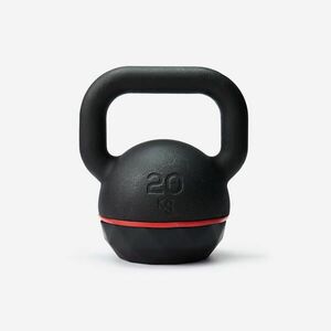 Corength Kettlebell, részben újrahasznosított öntöttvas, gumírozott, 20 kg kép
