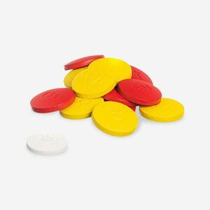 Geologic 12 korong és 1 fő vendée-i korongjátékhoz, öntöttvas, színes kép