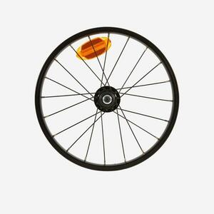 Btwin Hátsó kerék integrált szabadonfutó, 16”-os gyerek kerékpárhoz, 11T, fekete kép