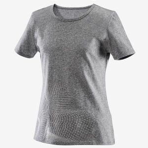 Domyos Gyerek póló tornára 100-as, sötétszürke mintás kép