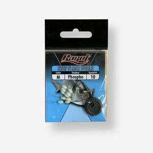 Decathlon Ütköző, foszforeszkáló, ovális, úszós horgászathoz kép