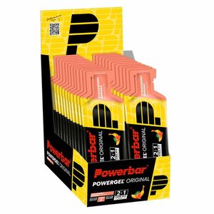 Powerbar Energiazselé Powergel, eper, banán, 41 g, 24 db kép