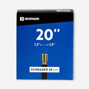 Decathlon Gumibelső 20” kerékhez és 1, 5-1, 9-es gumiköpenyhez Schrader szeleppel kép