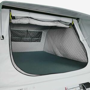 Quechua Hőszigetelő pléd, 2 személyes MH500 Fresh & Black tetősátorhoz kép