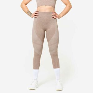 Domyos Női fitnesz leggings, magasított derekú, varrás nélküli - 900-as kép