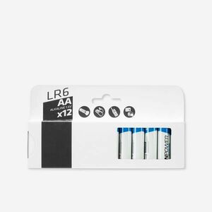 Decathlon Alkáli elem, LR06, 12 db - AA kép