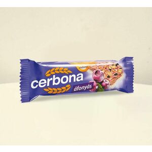 Áfonyás müzliszelet joghurtos bevonattal 20 g kép