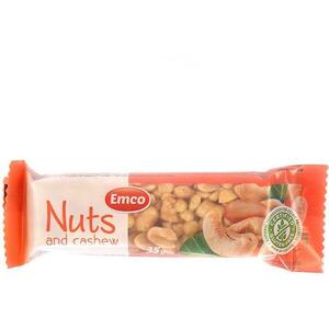 Földimogyoró szelet kesudióval 35 g kép