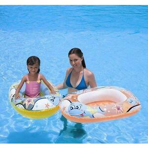 Inflatable Children's Boat multicolor 119x89 cm (34037) kép