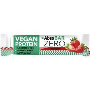 AbsoBar ZERO Vegan proteinszelet - Strawberry 40 g kép