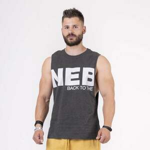 Nebbia Men‘s Tank Top Back To The Hardcore Grey kép