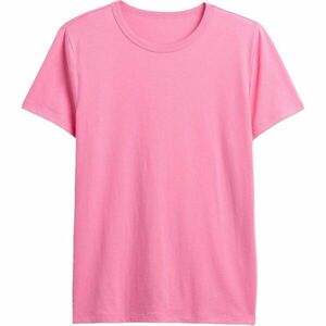 GAP V-SS FAV CREW SOLID Női pamut póló, rózsaszín, méret kép