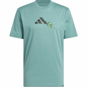 adidas M LIGHT MVMT TEE Férfi póló, zöld, méret XXL kép